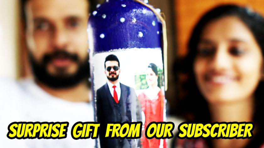 Surprise Gift from our Subscriber For Our Engagement Anniversary