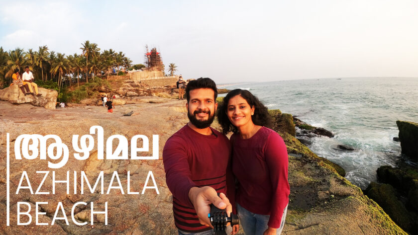 azhimala beach and cliff